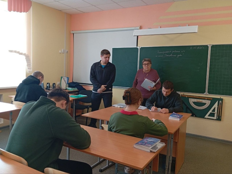День безопасности прошёл сегодня в МОУ "Камызинская сош"..